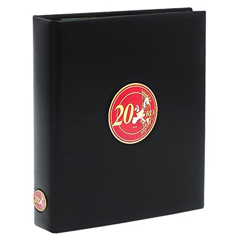 SAFE 7344-0 Premium 20 Euro MÜnzalbum Ringbinder (ohne Blätter) Zum Selbst Befüllen