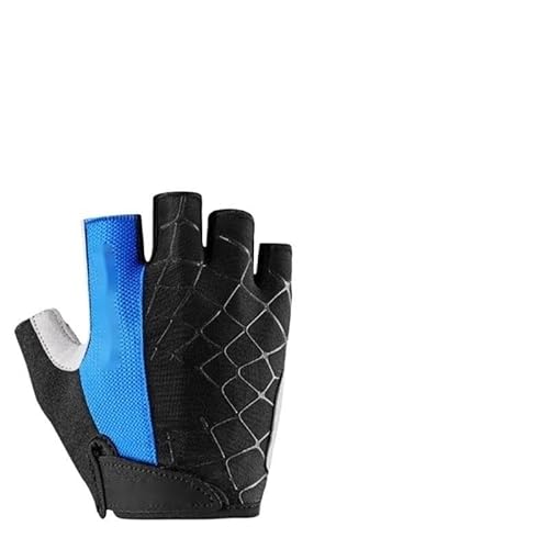 DFJOENVLDKHFE Atmungsaktive, rutschfeste Vollfinger-Baseball- und American-Football-Handschuhe aus Silikon for Herren und Damen, verstellbare Handgelenkschlaufe (Color : S109BL, Size : M)
