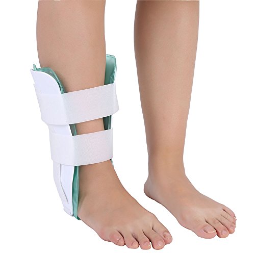 Knöchelstütze einstellbar atmungsaktiv Knöchelorthese Fuß Drop Orthese Knöchel Stabilisator Splint mit Gel Knöchelschutz Ideal für Verstauchung und Arthritis Recovery