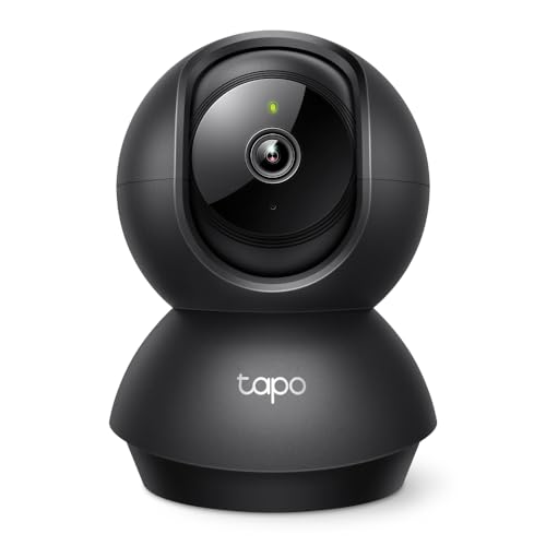 TP-Link Tapo C211 WLAN IP Kamera Überwachungskamera (Linsenschwenkung und Neigung, 3MP-Auflösung, 2-Wege-Audio, Nachtsicht zu 9m, bis zu 512 GB lokaler Speicher)
