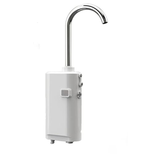 Epodmalx Multifunktionelle Intelligente Induktions-Angelbox, Wasserpumpe, Druckerhöhungspumpe, Outdoor-Angel-Sauerstoffpumpe, Langlebig, Einfache Installation – Weiß