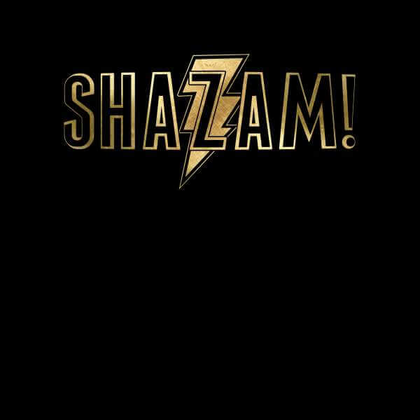 Shazam Gold Logo Sweatshirt - Black - XXL - Schwarz 2