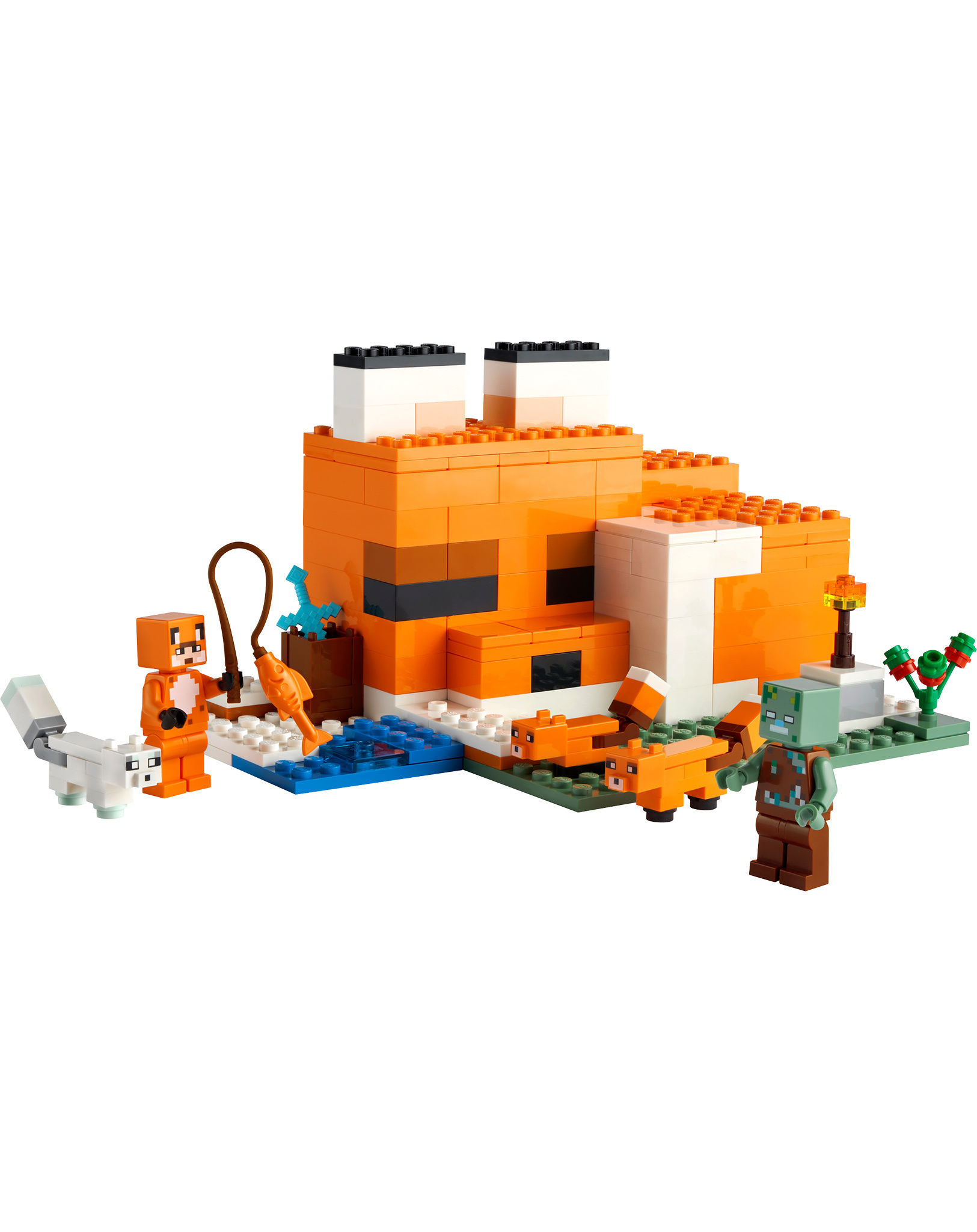 LEGO® Minecraft 21178 Die Fuchs-Lodge 2