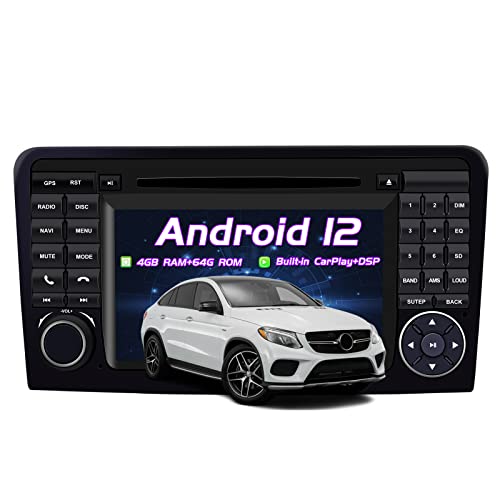 Für Mercedes Benz GL ML KLASSE W164 X164 ML350 ML450 ML500 GL320 GL450 Android 10.0 Octa Core 4 GB RAM 64 GB ROM 7"Autoradio Stereo GPS System Auto Multimedia Player