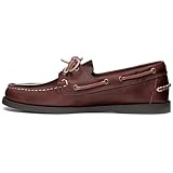 Sebago Herren Docksides Portland Waxed Bootschuhe, Braun Brown Gum, 43.5 EU