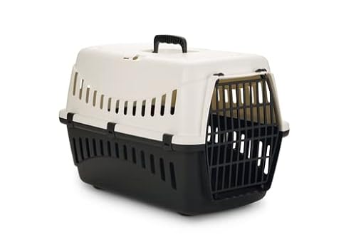 Transportbox Transportkäfig Tragebox für kleine Hunde und große Katzen 58x58x38cm
