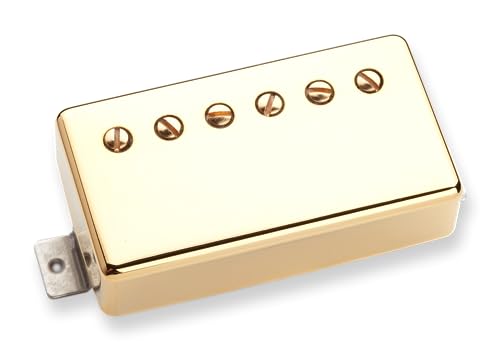Seymour Duncan SSH-2N GCOV 4C Jazz Classic Cover, Neck Position 4 Conductor Cable gold