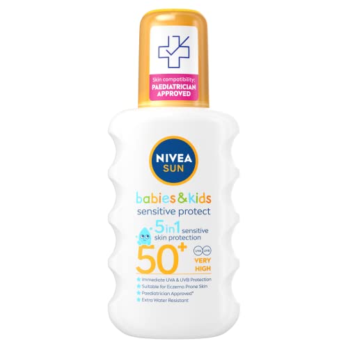 Nivea Sun Kids Protect and Sensitive Sonnenspray, 200 ml