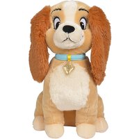 Simba 6315876184 - Disney Klassik Plüsch Susi, 45cm, Plüschfigur, Plüschhund, ab den ersten Lebensmonaten geeignet