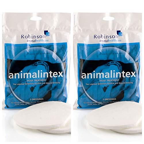 Animalintex Huf-Poultice – 2 Packungen à 3 Verbände