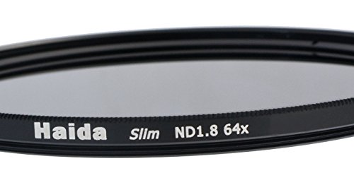 Slim Graufilter ND64 - 67mm.Schlanke Fassung + Pro Lens Cap mit Innengriff