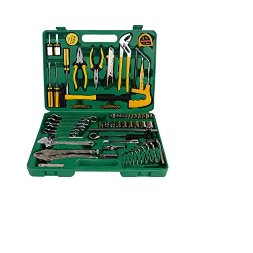 VVHUDA Werkzeugkasten, 83 Sets von Auto-Reparatur-Werkzeug-Sets, Reparatur-Kits, Werkzeugkasten-Kombinationswerkzeuge, kleines Geschenk