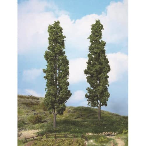 Heki 1983 Pappelbäume, 2 Stück, Höhe 27 cm, Mehrfarbig