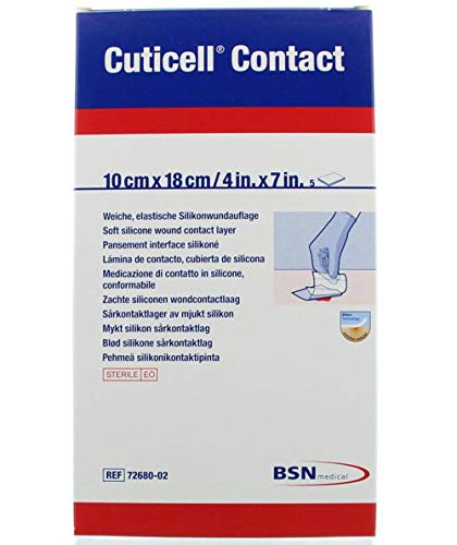CUTICELL Contact 10x18 cm Verband 5 St Verband