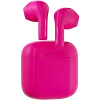 Happy Plugs Joy – Fashion Wireless Earphones - 12 Hours Battery Life - Iconic Colors - Sweatproof – Cerise