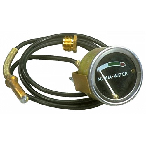 Ama Imel Wassertemperaturanzeige Kapillarmotor: Wassertemperaturmesser mit Kabel 1670 mm, Fiat-kompatibel, Dima Ø 52 mm