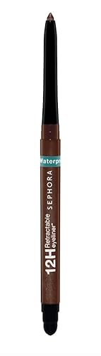 SEPHORA COLLECTION Waterproof 12HR Retractable Eyeliner Pencil 08-Shimmer Espresso