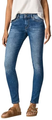 Pepe Jeans Damen Jeans Soho, Denim (10OZ Dark Used Worn), 30W / 32L