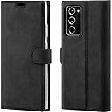 SURAZO für Note 20 Premium RFID Echt Lederhülle Schutzhülle mit Standfunktion - Klapphülle Wallet case Handmade in Europa für Samsung Galaxy Note 20