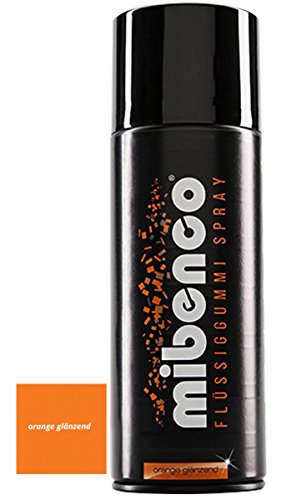 mibenco Flüssiggummi Spray orange glänzend - 400 ml