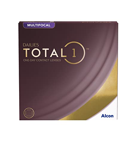 Alcon Dailies Total 1 Multifocal Tageslinsen weich, 90 Stück / BC 8.6 mm / DIA 14.1 mm / ADD MED / +2.25 Dioptrien