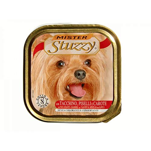 Stuzzy Mister Hundefutter, Truthahn/Karotten/Erbsen, 150 g