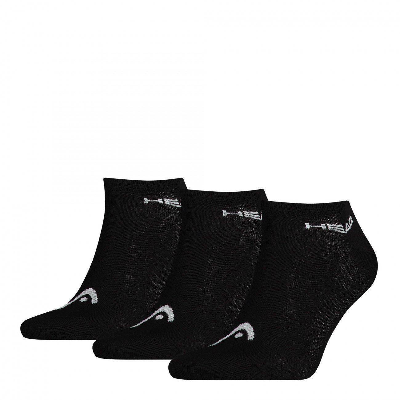HEAD Unisex Sneaker Sportsocken 15er Pack, Größe:43-46;Farbe:Black (200)