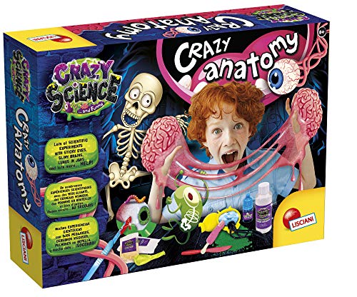 Liscianigiochi 80663 Science-Crazy Anatomy Kinderspiel, Einzeln, Mehrfarbig