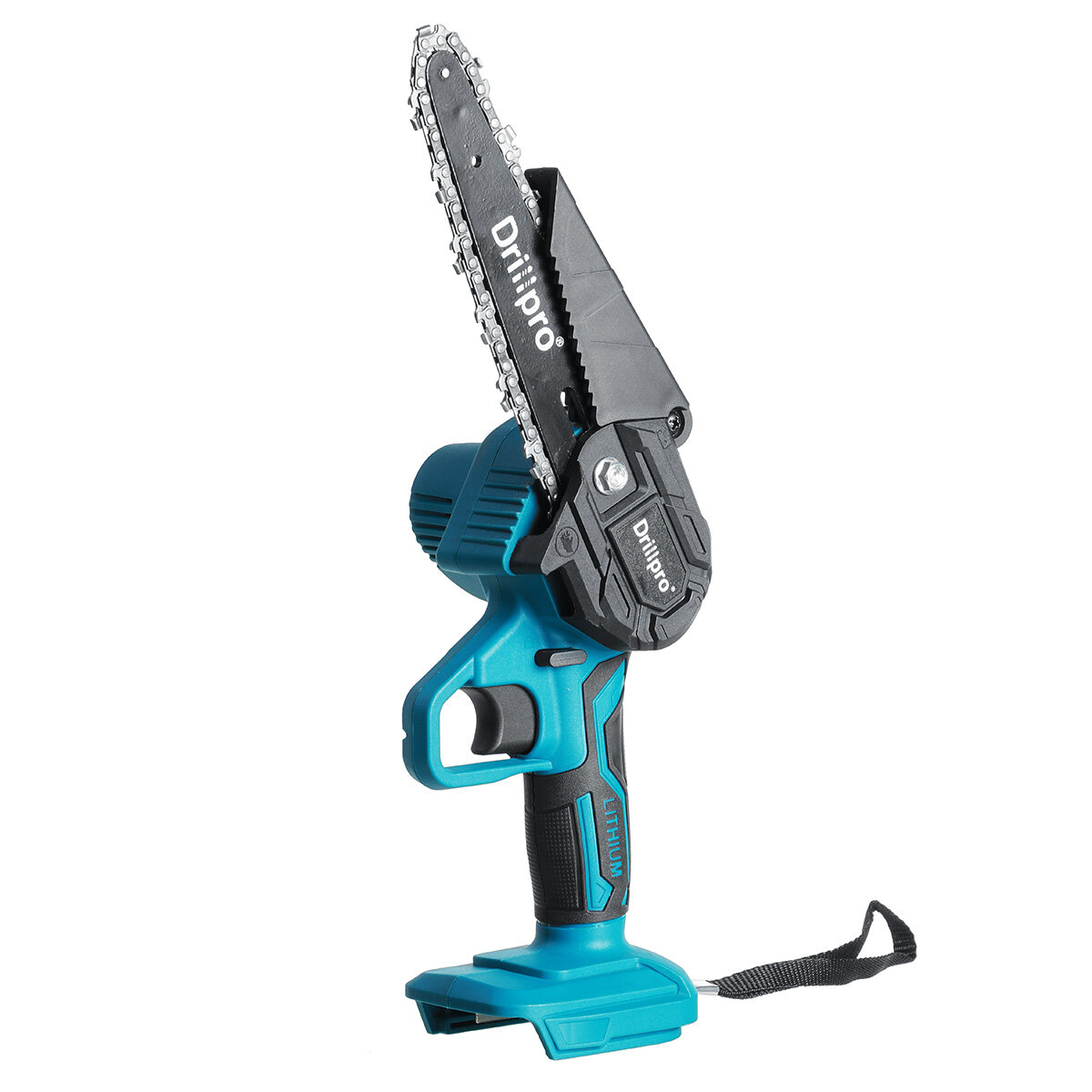 Drillpro 550W 6 Zoll elektrische Kettensäge Tragbarer Holzfäller Mini-Kettensäge Holzbearbeitungswerkzeuge für Makita 18