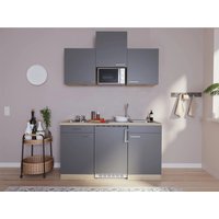 RESPEKTA Küchenzeile mit E-Geräten »KB150WGMI«, Gesamtbreite 150 cm