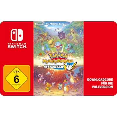 Nintendo Pokemon Mystery Dungeon Rescue Team DX - Digital Code - Switch (4251755686957)