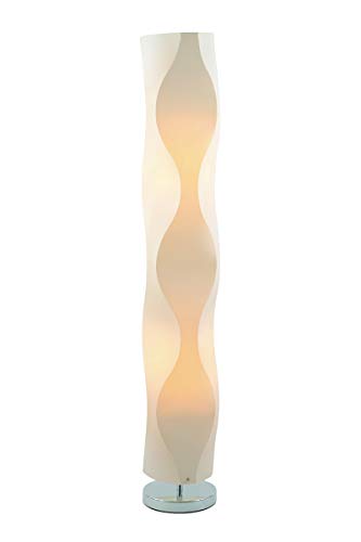 SalesFever Stehlampe »Julia«, Plissee Lampenschirm aus Latex