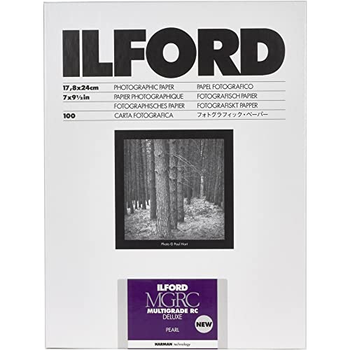 Ilford-Papier, Multigrade, 44 m, 17,8 x 24 cm, 100 Blatt