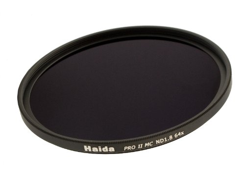 Haida PRO II Serie MC (mehrschichtvergütet) Neutral Graufilter ND64x - 82mm - Inkl. Cap mit Innengriff