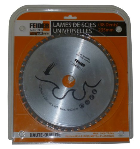 Feider F235LU Universal Kreissägeblatt multi Material: 235 x 30 mm Z = 48 Wechselzahn