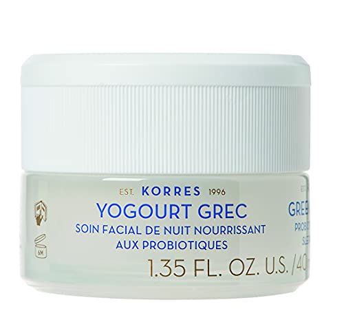 KORRES GREEK YOGHURT Nährende probiotische Nachtcreme, 40 ml