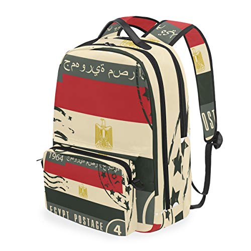 FANTAZIO Rucksäcke und Tasche, Motiv: Ägyptische Flagge, Schultüten-Set