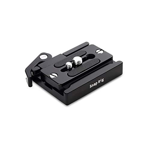 PROAIM SnapRig Arca-Schnellwechselplatte mit Basis für DSLR-Kameras und Rigs | bietet sichere und schnellste Montage auf Stativen, Jibs und mehr (QR207)