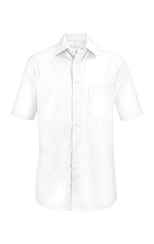 GREIFF Größe 39/40 Corporate Wear Basic Herren Hemd Halbarm Comfort Fit WeiÃŸ Modell 6601