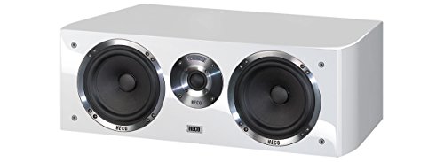 Heco Celan GT Center 42 120 W Weiß Lautsprecher – Lautsprecher (2-Wege, 1.0 Kanäle, kabelgebunden, 120 W, 30-50.000 Hz, weiß)