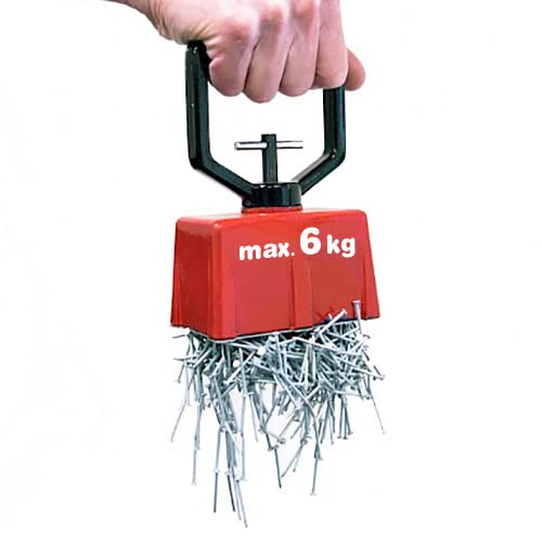 Hand-Magnet Lasthebemagnet Hebemagnet magnetisches Pick-up-Tool - Zugkraft bis 6 kg - Maße: 120 x 70 x 185 mm