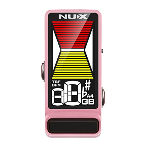 NUX NTU-3 Flow Tune Gitarren-Pedal-Stimmgerät, Pink