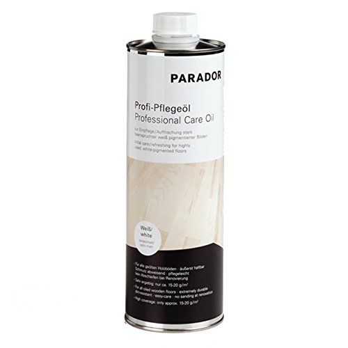 PARADOR Bodenpflege »Profi-Pflegeöl«, für weiß pigmentierte Parkettböden, 1 l