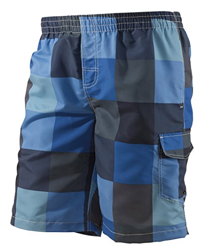 Beco Beermann Herren Shorts Badeshorts, blau, S