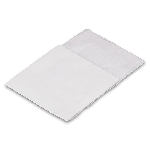 10800x Servietten für Spender, Tissue, 1-lagig, Weiß, Spenderfalzung, 24 x 29 cm