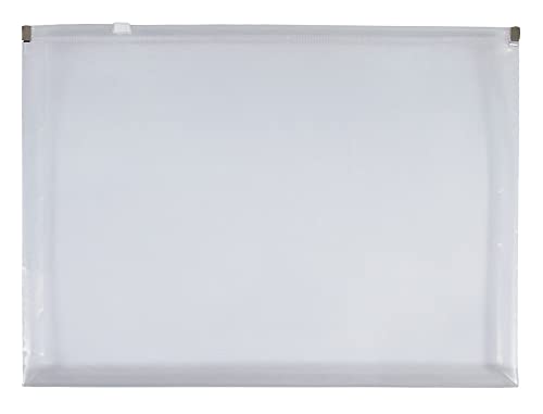 Liderpapel A4 Dokumentenmappe mit Reißverschluss, transparent