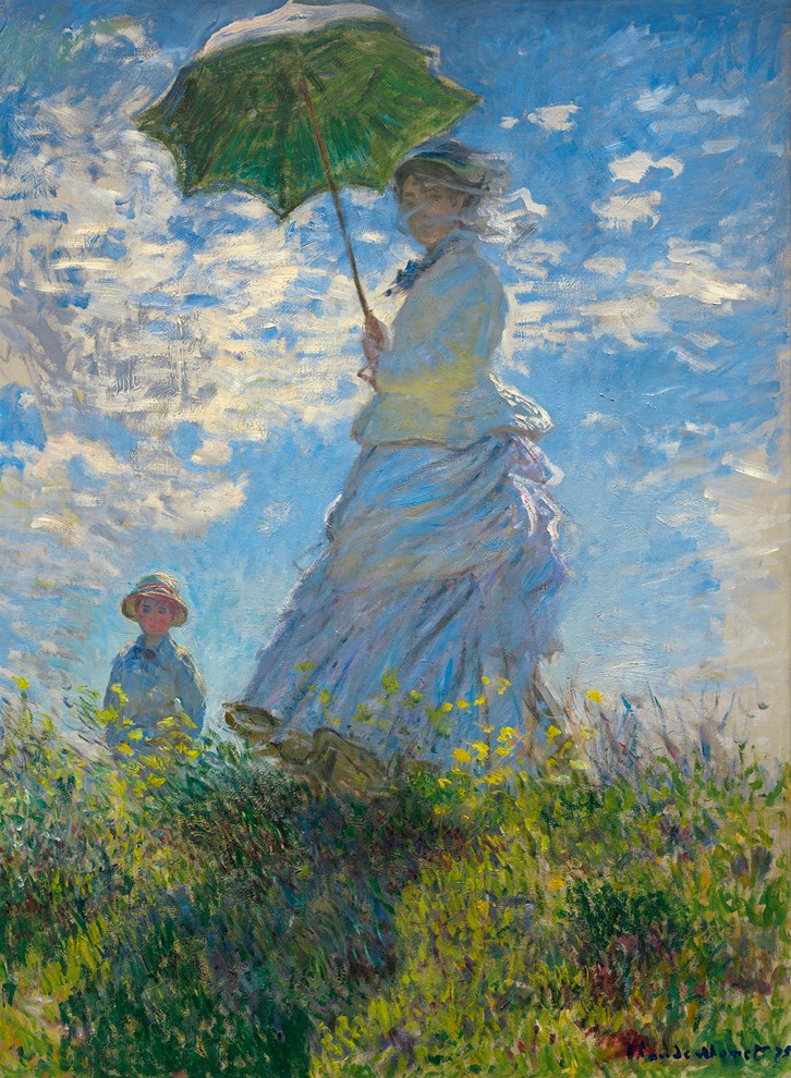 Bluebird Puzzle Claude Monet - Frau mit Sonnenschirm, 1875 3000 Teile Puzzle Art-by-Bluebird-60160