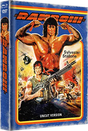 Rambo 3 - Mediabook Cover A - Limitiert aus 999 Stück [Blu-ray]