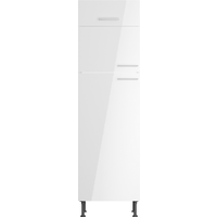 Optifit Hochschrank für Kühl-Gefrier-Kombi Rurik986 60 cm Weiß