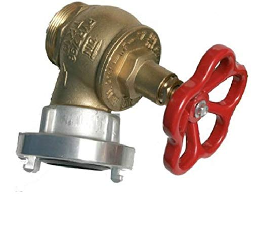 Wandhydrant Feuerhahn C-2“ Zoll Anschlussarmatur Ventil Schlauchanschlussventil von MBS-FIRE®